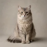 Asian Semi-longhair cat