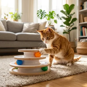 The Ultimate Guide to                    Interactive Cat Toys for Mental Enrichment