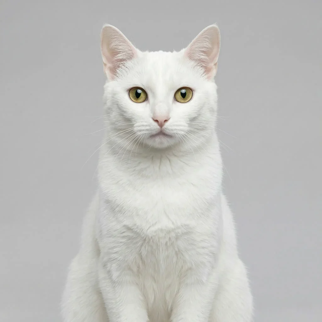 Russian Black, White or Tabby Cat