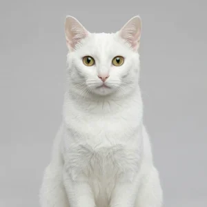 Russian Black, White or Tabby Cat