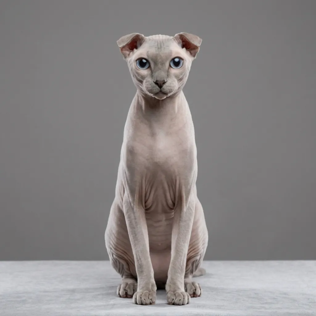 Ukrainian Levkoy Cat